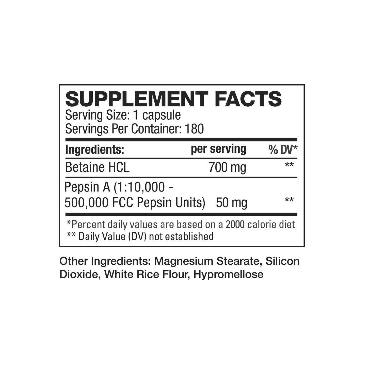 Betaine HCL