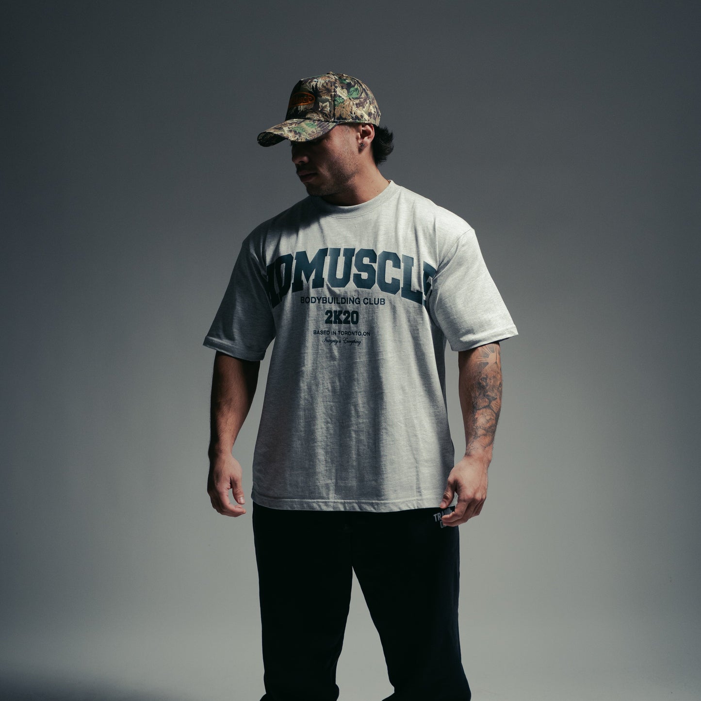 Heritage T-Shirt — Heather Grey