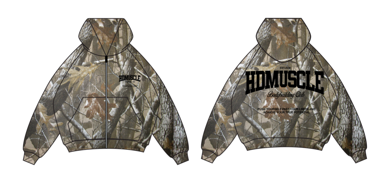 Collegiate Zip-Up Hoodie — Realtree