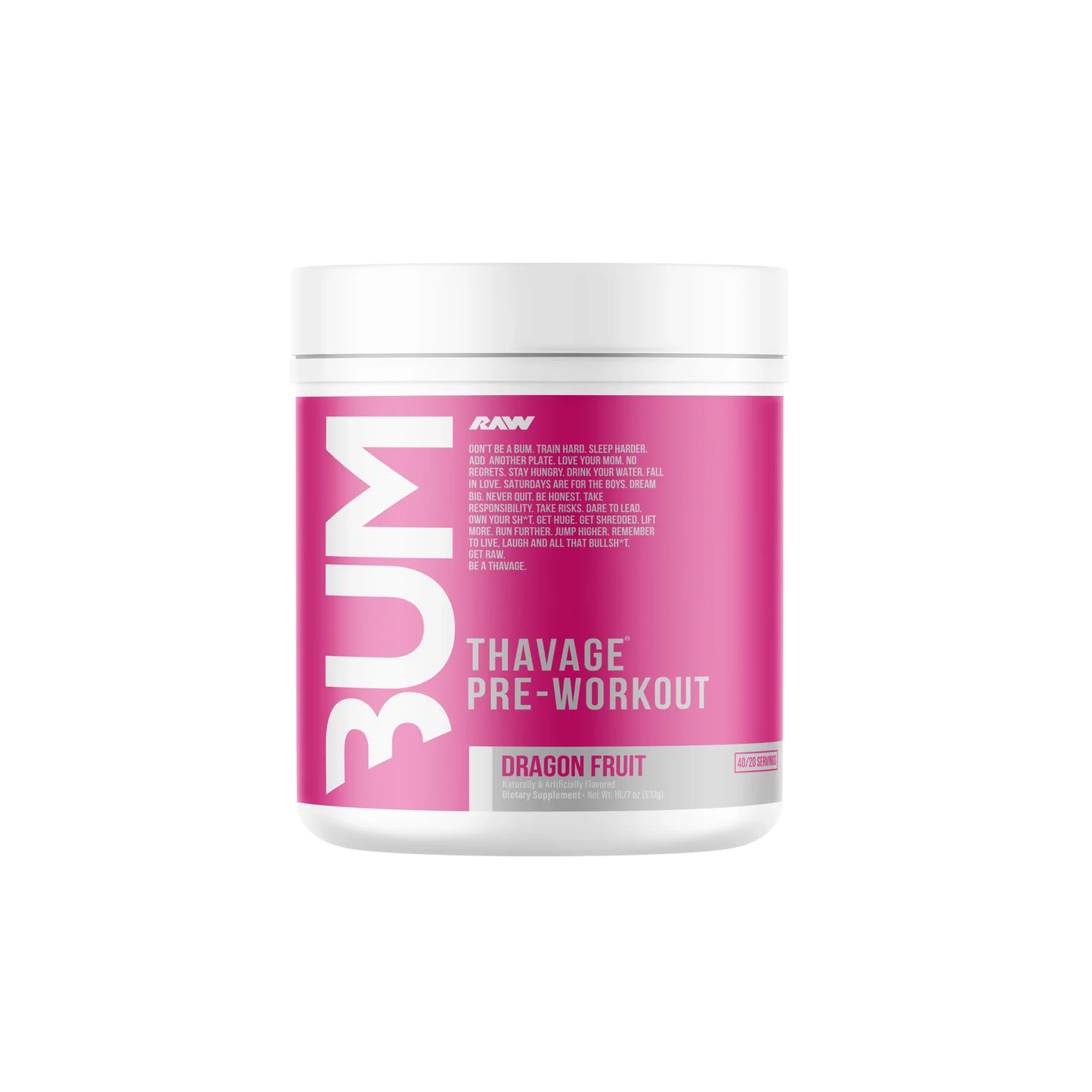 BUM Thavage Pre-Workout