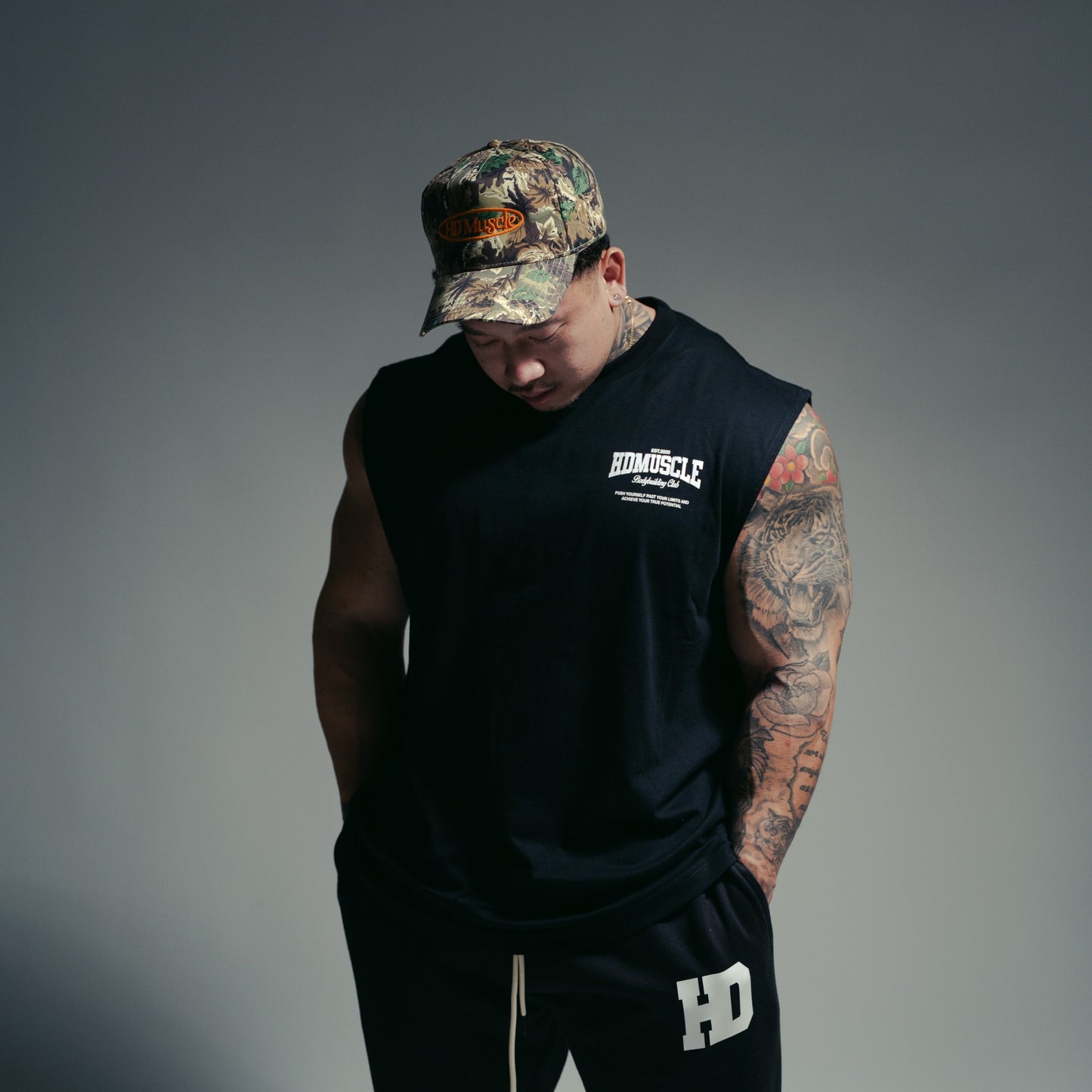 Collegiate Tank  — Black Onyx