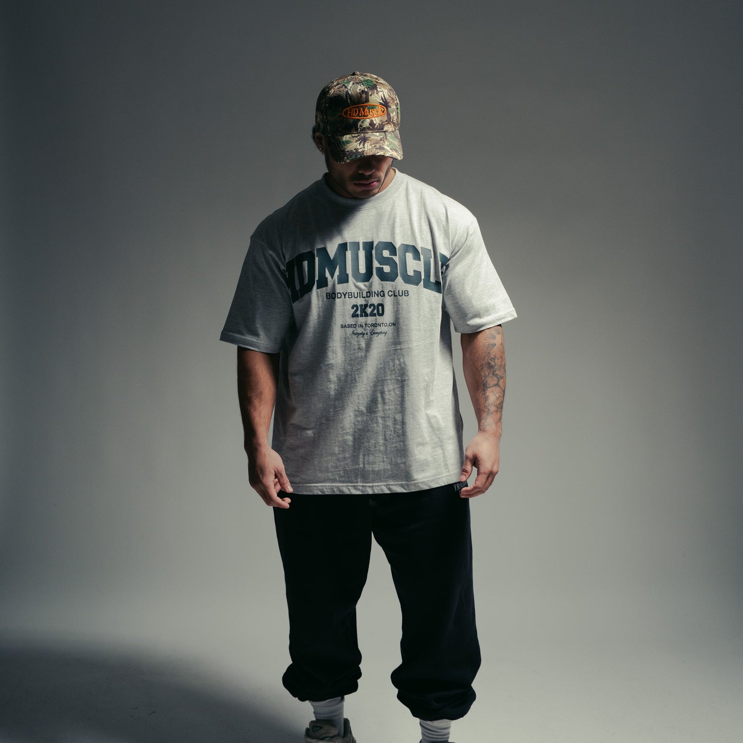 Heritage T-Shirt — Heather Grey