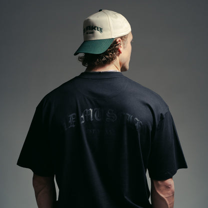 Gothic Hat — Cream + Evergreen