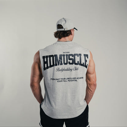 Collegiate Tank — Heather Grey
