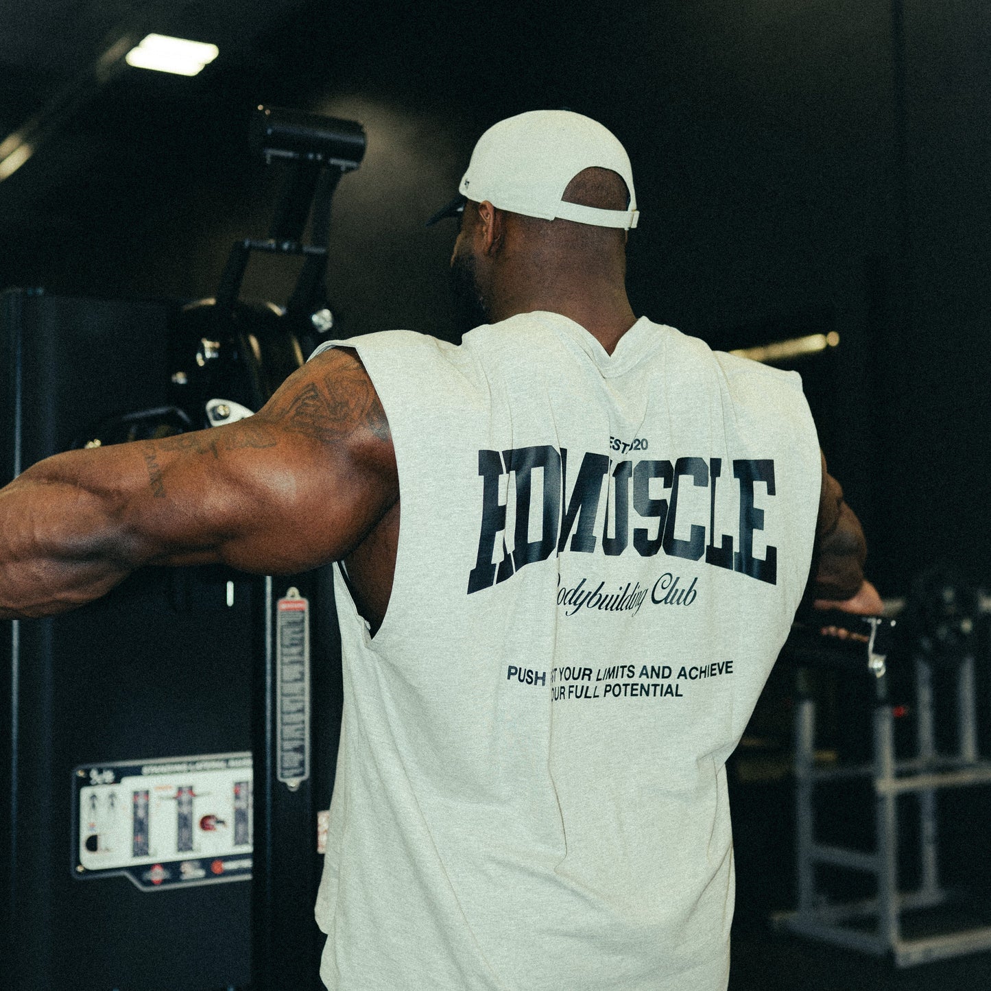 Collegiate Tank — Heather Grey