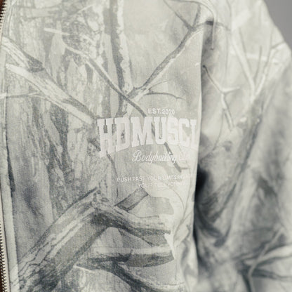 Collegiate Zip-Up Hoodie — Light Realtree