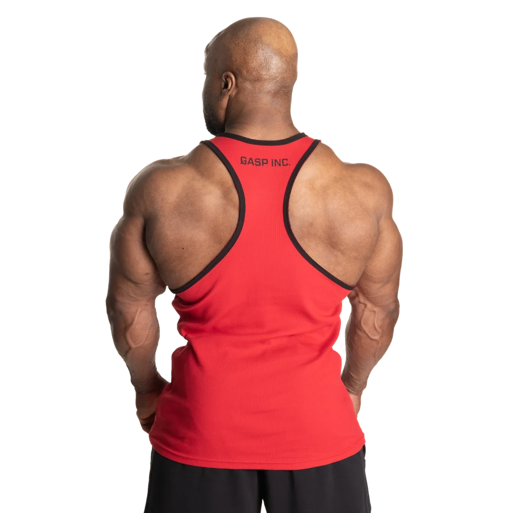 Gasp Ribbed T-Back