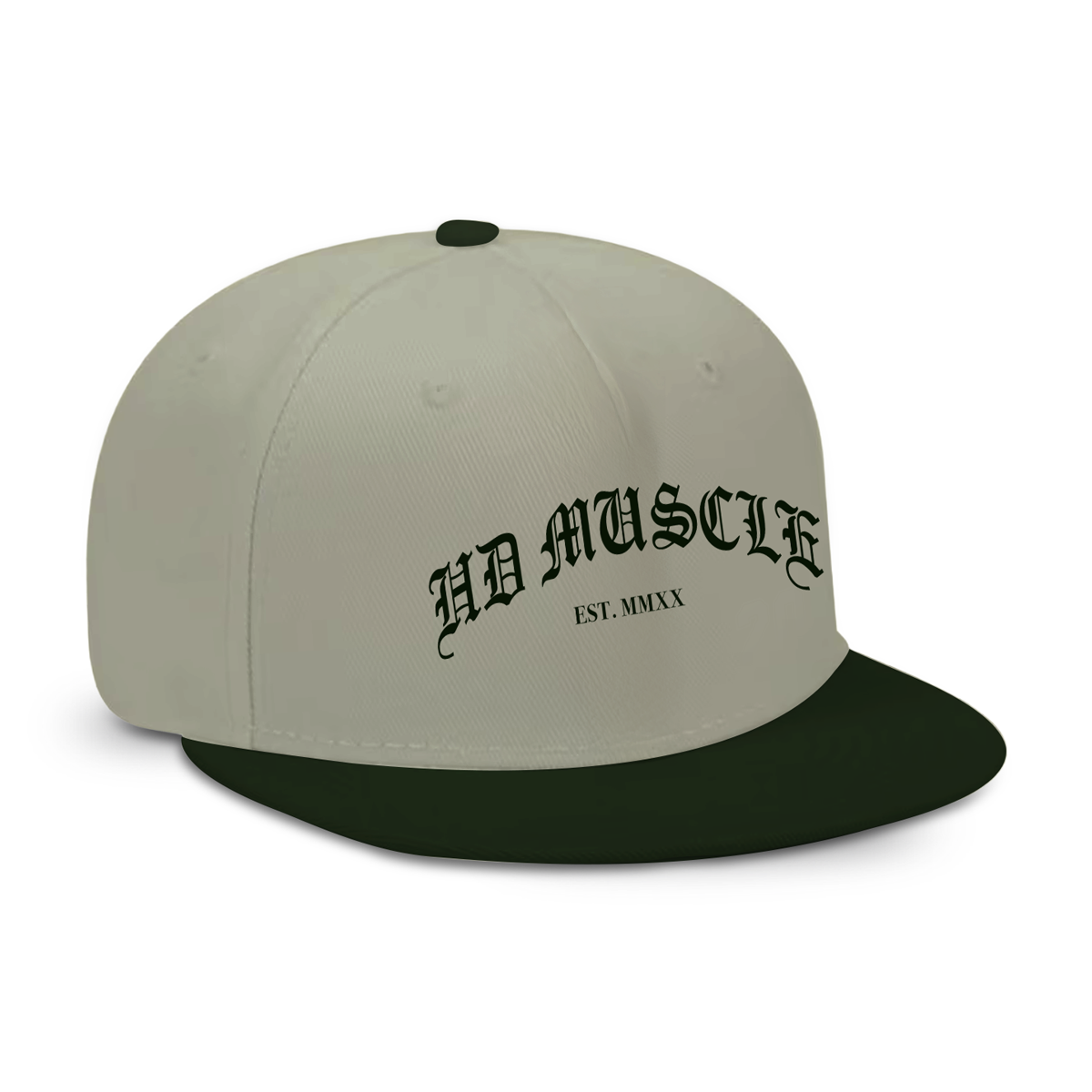 Gothic Hat — Cream + Evergreen
