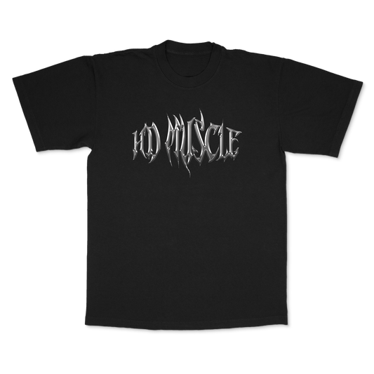 Chrome Script T-Shirt — Black Onyx