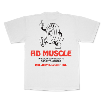 Weight Man T-Shirt — Bright White