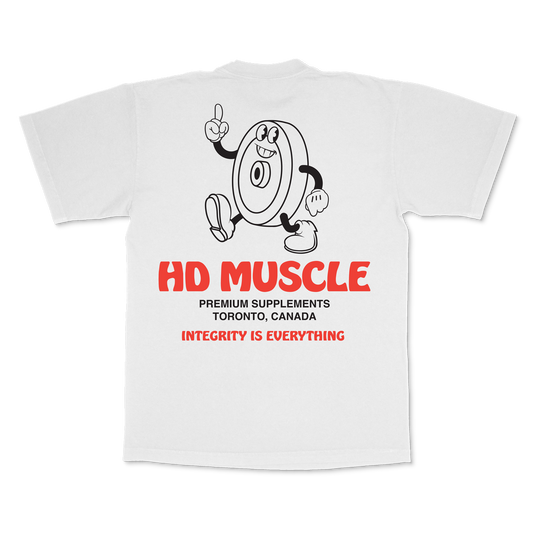 Weight Man T-Shirt — Bright White